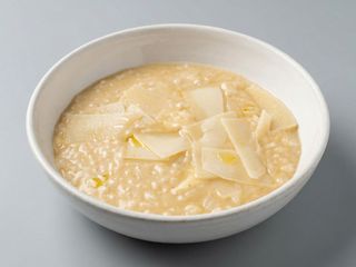 Risotto de quatro Queijos e Parmesão