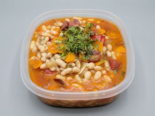 Feijoada de Camarão Com Arroz 