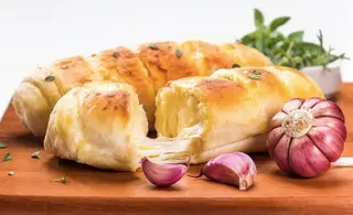 Pão de alho e queijo