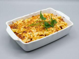 Macarrão no forno 1 dose (2 pessoas )
