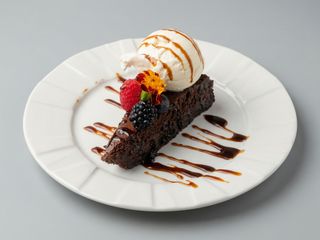 Tarte Chocolate com Gelado Natas