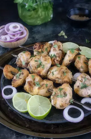 Murg Malai Kebab