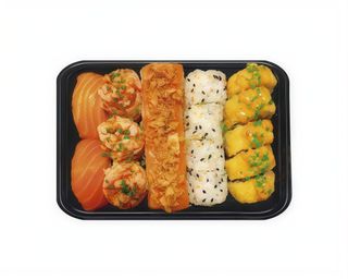 B22. Sushi Frio e Quente 18 Peças