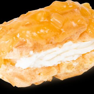 Éclair Maçã e Canela