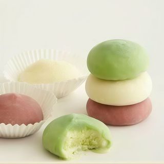 Mochi Gelado de Chá Verde e Matcha (1 Unid)