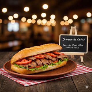 Baguete de Kebab