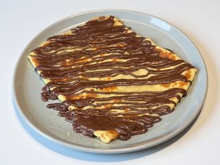 Crepe com Chocolate Belga