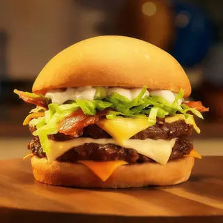 Hambúrguer Duplo