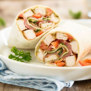 Wrap frango grelhado