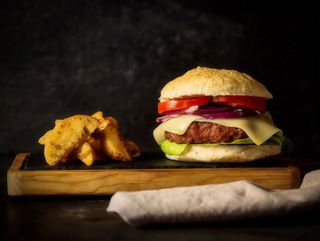 Hambúrguer Vegetariano Caseiro