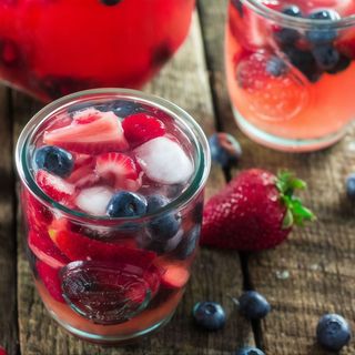 Sangria frutos vermelhos