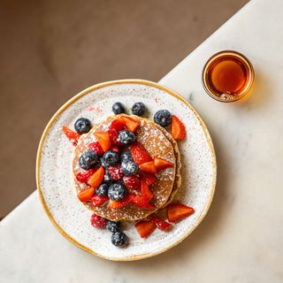 Panquecas de Frutos Vermelhos
