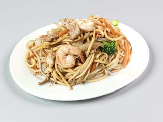 Arroz Chao Chao com Três Delícias