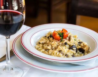 Risotto de Mistura de Cogumelos Baby