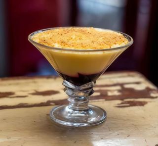 Mousse de Queijo com frutos vermelhos