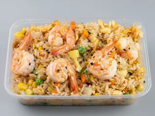 Chao-Chao com Gambas e Ananás