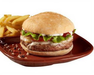 Hambúrguer Molho Pimenta no Pão