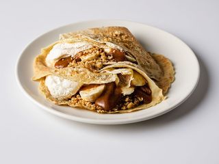 Bubble Waffle Banoffee