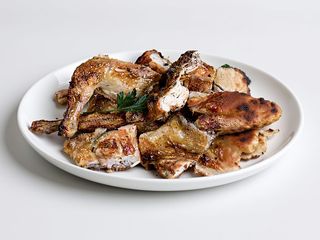 1/2 Frango Churrasco com Guarnição