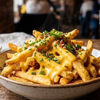 Batata Frita com Cheddar