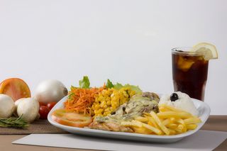 Peitinhos de Frango com Cogumelos