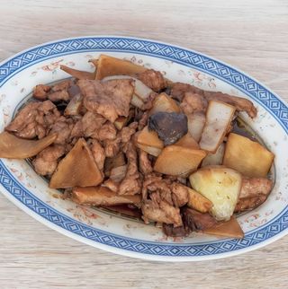 129 - Carne de vaca com cogumelos