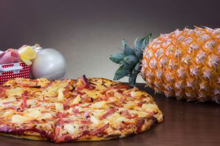 Pizza Pequena Tropical