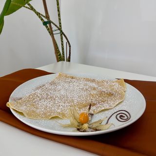 Crepe c/ canela e açúcar 