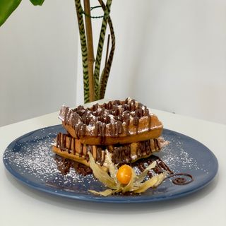 Waffle c/ Nutella 
