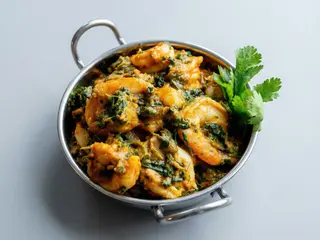 Prawn Saag