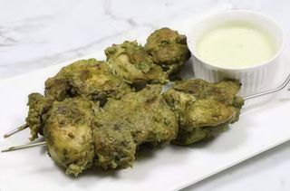 Green Chicken Tikka