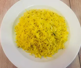 Jeera rice / Arroz com cominhos (With cumin seeds