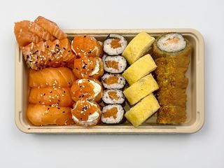  30 - Sushi misto + sashimi (28 peças)