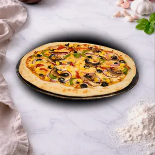 Pizza Vegetariana - Média