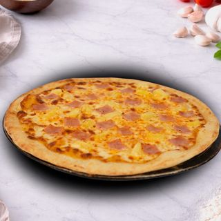 Pizza Havaiana Familiar & Pão de alho