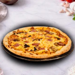 Pizza Exótica Familiar & Pão de alho