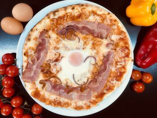 Pizza Bacon & Egg