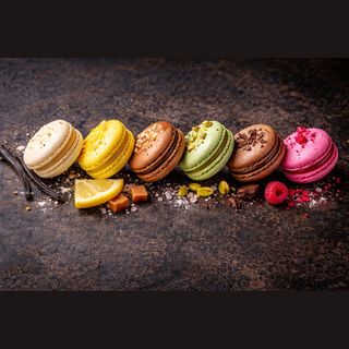 Macarons na Caixa