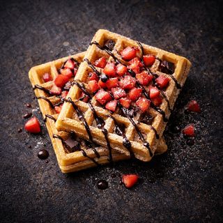 Waffles Simples (2 unidades)