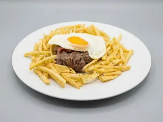 Bife do Lombo à Portuguesa com Presunto