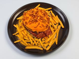 Smash Cheddar Burguer 240