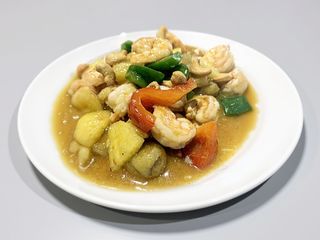 98. Camarão com Castanhas e Cajus