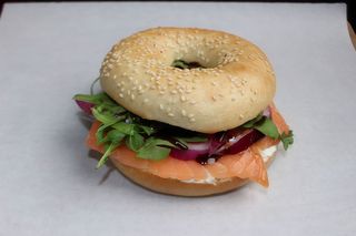 Bagel Salmão Fumado
