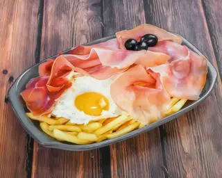 Ovos com Presunto 