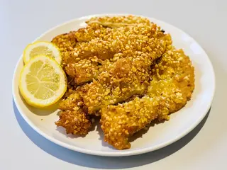 59 Galinha Panada com Amêndoas