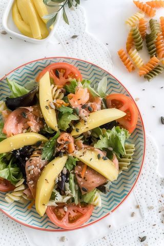 Salada de Salmão Fumado