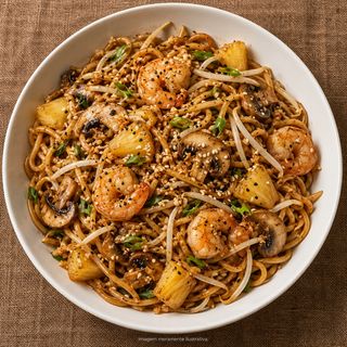 Massa Quente de Inspiração Chinesa
