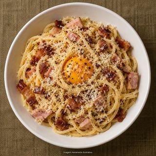 Massa Quente à Carbonara "Original"
