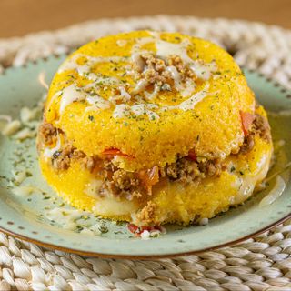 Cuscuz Carne picada cremosa