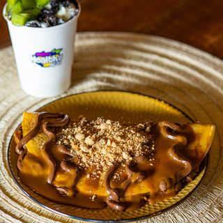 Tapioca com Açaí Pequeno